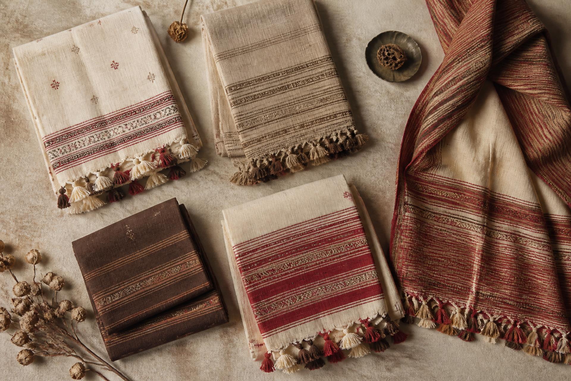 From the looms of Assam, with meaning in every thread.